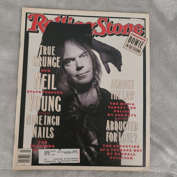 Neil Young Rolling Stone Magazine January 21 1993 - Picture 1 of 10
